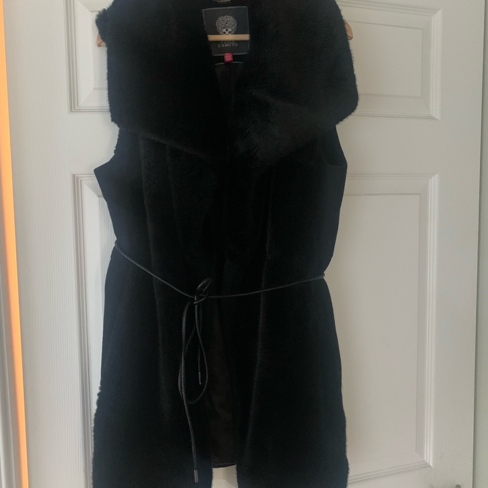 Vince Camuto Faux fur vest